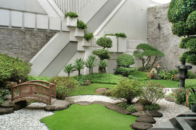 tieu canh san vuon nhat ban 2 - 50 Mẫu thiết kế nhà vườn mái nhật đẹp xanh mướt không gian ấn tượng