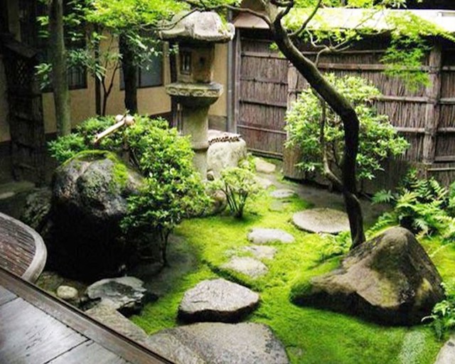 tieu canh san vuon nhat ban 3 - Thiết kế thi công tiểu cảnh sân vườn Nhật Bản đẹp ấn tượng