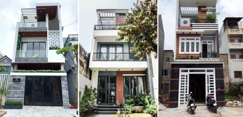 xay nha 1 tret 2 lau 800x385 - Gợi ý thiết kế thi công xây nhà 1 trệt 2 lầu trọn gói báo giá chi tiết