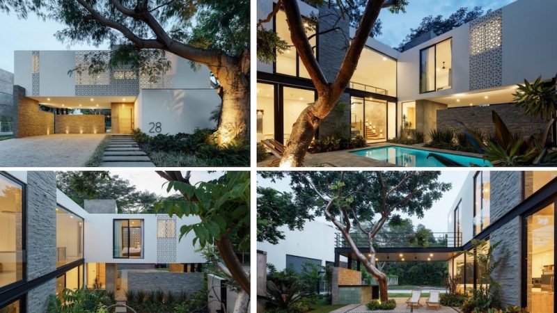 Thiết kế biệt thự hiện đại có hồ bơi