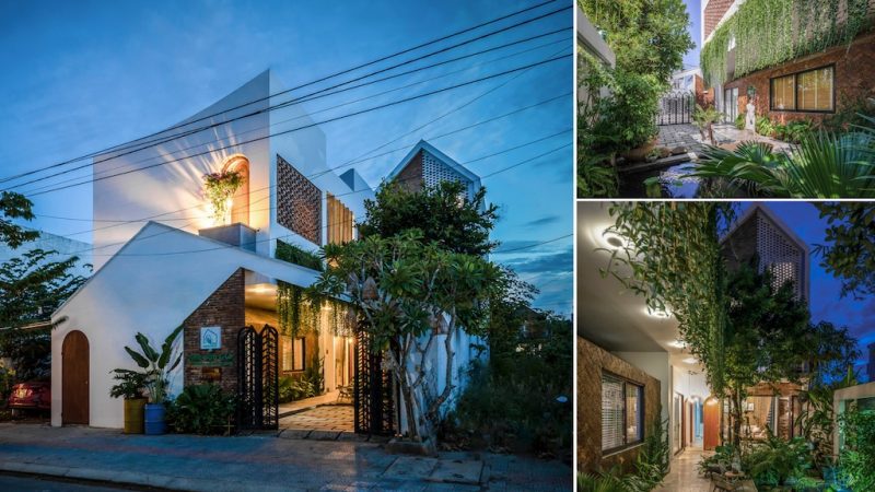 nha dep da nang 800x450 - Nhà của gió công trình được thiết kế với diện tích 125m2, một không gian đáng sống ở Đà Nẵng | Green Concept