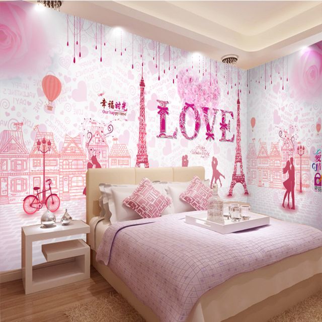 ve tuong phong ngu cute 2 - Gợi ý 100 mẫu vẽ tường phòng ngủ cute đẹp trang trí ấn tượng độc đáo