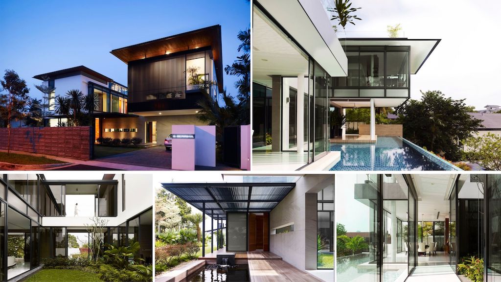 Căn biệt thự 2 tầng hiện đại có hồ bơi thiết kế ấn tượng ở SINGAPORE thiet ke biet thu hien dai 2021 - Căn biệt thự 2 tầng hiện đại có hồ bơi thiết kế ấn tượng ở SINGAPORE