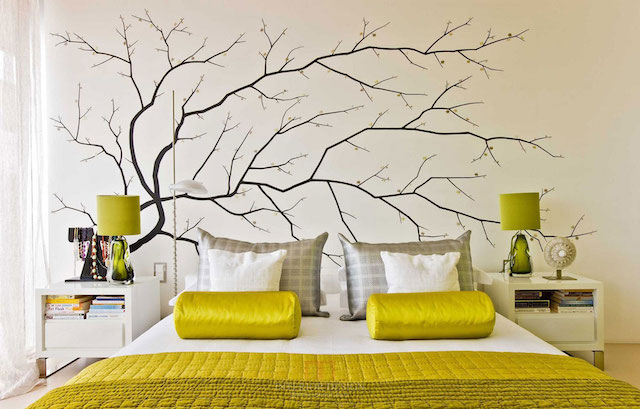 ve tranh tuong phong ngu 2 - Gợi ý 55 mẫu vẽ tranh tường phòng ngủ đẹp giá từ 199k/m2