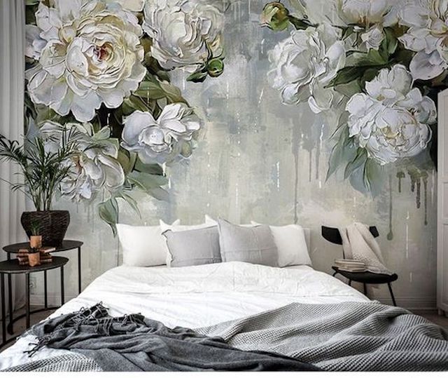 ve tranh tuong phong ngu dep - Gợi ý 55 mẫu vẽ tranh tường phòng ngủ đẹp giá từ 199k/m2