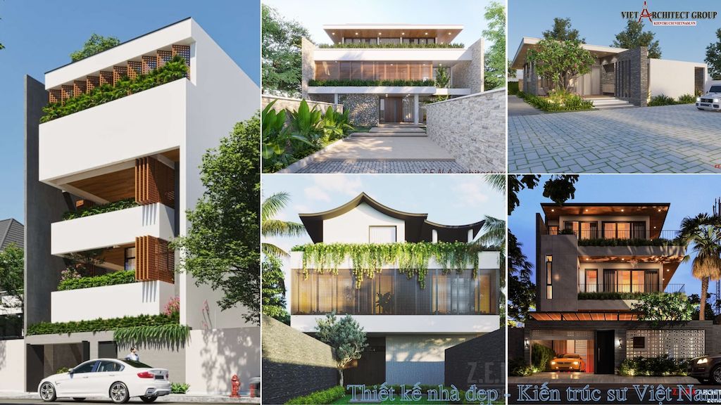 Những mẫu thiết kế nhà đẹp kiến trúc hiện đại được thiết kế bởi kiến trúc Phan Đình Kha và cộng sự, hứa hẹn sẽ là những xu hướng trong năm 2022 được nhiều người yêu thích lựa chọn