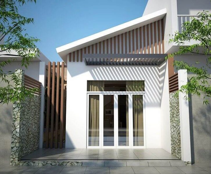 mau nha ong 1 tang dep 5 726x600 - 100+ Mẫu Nhà Ống 1 Tầng Đẹp Tối Ưu Công Năng Phong Thuỷ Giá Rẻ