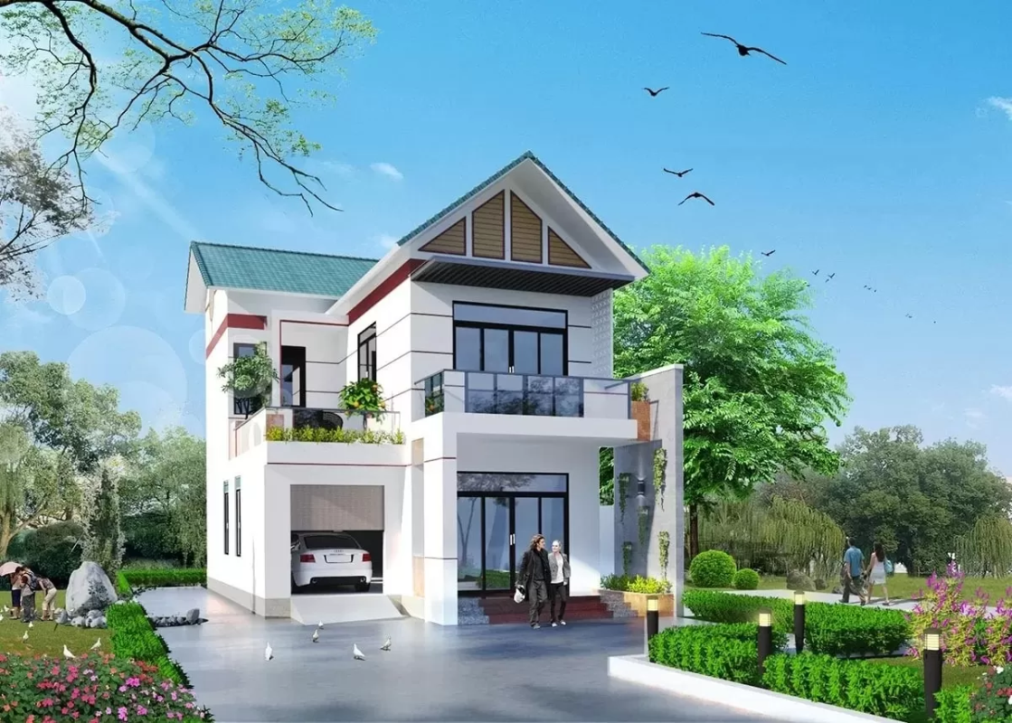 11 2 1119x800 - Gợi ý 50 mẫu thiết kế nhà 2 tầng đẹp giá 700 triệu đẹp ấn tượng 2024